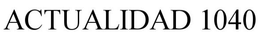 ACTUALIDAD 1040 trademark
