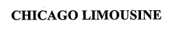 CHICAGO LIMOUSINE trademark