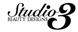 STUDIO 3 BEAUTY DESIGNS trademark
