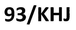 93/KHJ trademark