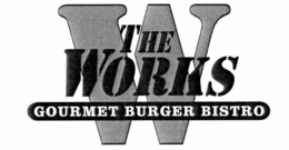 W THE WORKS GOURMET BURGER BISTRO trademark