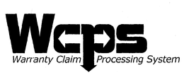 WCPS WARRANTY CLAIM PROCESSING SYSTEM trademark