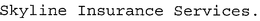 SKYLINE INSURANCE SERVICES trademark