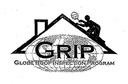 GRIP GLOBE ROOF INSPECTION PROGRAM trademark
