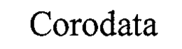 CORODATA trademark