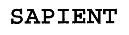 SAPIENT trademark