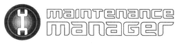 MAINTENANCE MANAGER trademark