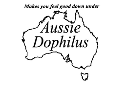MAKES YOU FEEL GOOD DOWN UNDER AUSSIE DOPHILUS trademark