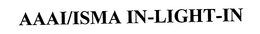 AAAI/ISMA IN-LIGHT-IN trademark
