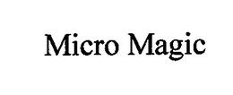 MICRO MAGIC trademark