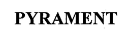 PYRAMENT trademark