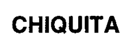 CHIQUITA trademark