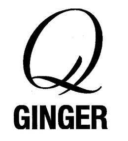 Q GINGER trademark