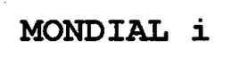 MONDIAL I trademark