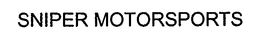 SNIPER MOTORSPORTS trademark