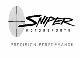 SNIPER MOTORSPORTS PRECISION PERFORMANCE trademark
