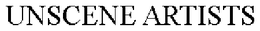 UNSCENE ARTISTS trademark