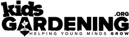 KIDS GARDENING HELPING YOUNG MINDS GROW. ORG trademark