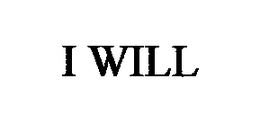 I WILL trademark