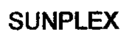SUNPLEX trademark