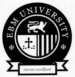 EBM UNIVERSITY NOVUS VEXILLUM trademark