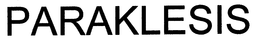 PARAKLESIS trademark