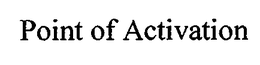 POINT OF ACTIVATION trademark