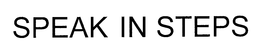 SPEAK IN STEPS trademark