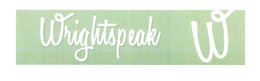 WRIGHTSPEAK W trademark