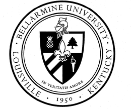 BELLARMINE UNIVERSITY LOUISVILLE KENTUCKY 1950 IN VERITATIS AMORE trademark