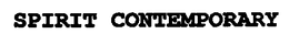 SPIRIT CONTEMPORARY trademark