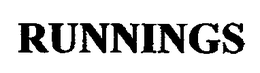 RUNNINGS trademark