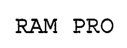 RAM PRO trademark