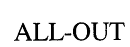 ALL-OUT trademark