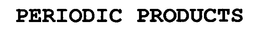 PERIODIC PRODUCTS trademark