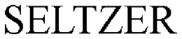 SELTZER trademark
