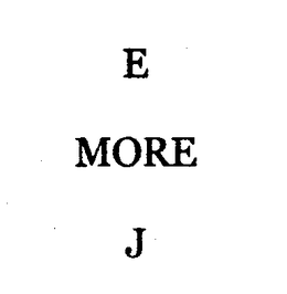 E MORE J trademark