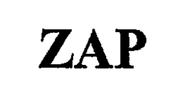 ZAP trademark