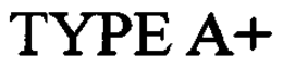 TYPE A+ trademark