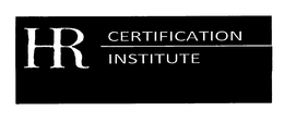 HR CERTIFICATION INSTITUTE trademark