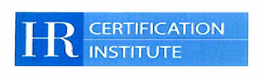 HR CERTIFICATION INSTITUTE trademark