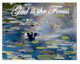 GOD IS THE FOCUS DIGITAL EXPOSURE 2.0 GOD IS THE FOCUS COLONEL GILES NATURE PHOTOGRAPHER 13107 BAR GEESE COURT UPPER MARLBORO, MARYLAND 20774 CELL (240) 381-9728 HOME (301) 390-7284 E-MAIL: SPIDERCAQVERIZON.NET trademark