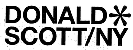 DONALD* SCOTT/NY trademark