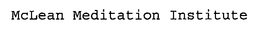MCLEAN MEDITATION INSTITUTE trademark