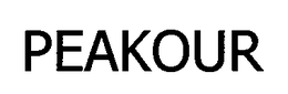 PEAKOUR trademark