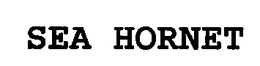 SEA HORNET trademark