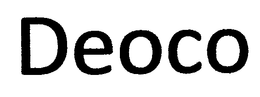 DEOCO trademark