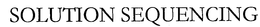 SOLUTION SEQUENCING trademark