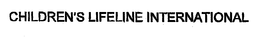 CHILDREN'S LIFELINE INTERNATIONAL trademark