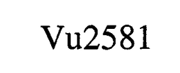VU2581 trademark